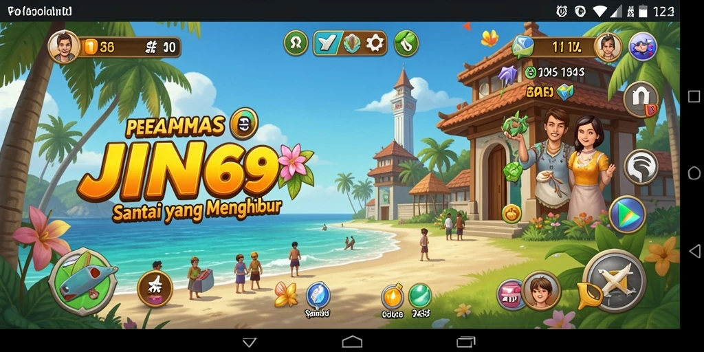 Screenshoot gameplay JIN69 menampilkan aksi seru dalam permainan Casual.