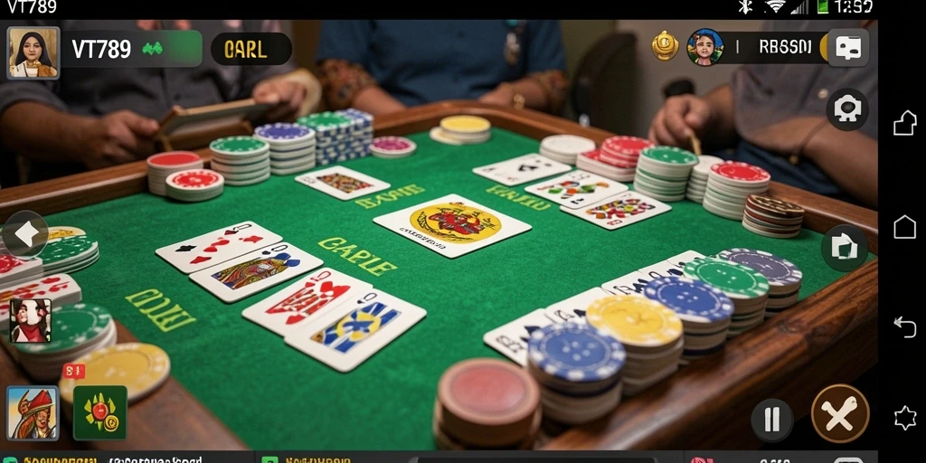 Tampilan gameplay Gaple yang menarik dan interaktif.